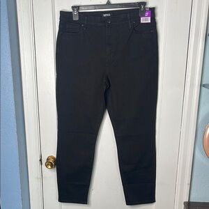 Buffalo David Bitton 14 High Rise Stretch Skinny Pants Jeans New Nwt Black
